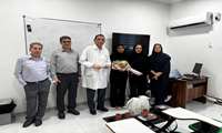 جلسه دفاع از پایان نامه خانم دکتر مهرنوش مشایخی